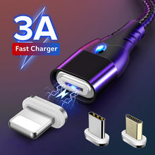 Load image into Gallery viewer, 3A Magnetic Cable Charger - Ledom Life Savers