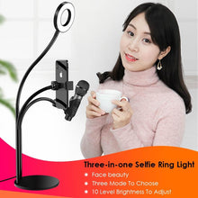 Load image into Gallery viewer, Phone Holder with Lamp and Microphone Holder - Ledom Life Savers
