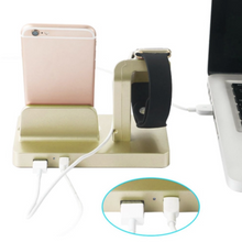 Load image into Gallery viewer, 2 in1 Apple Charging Station - Ledom Life Savers
